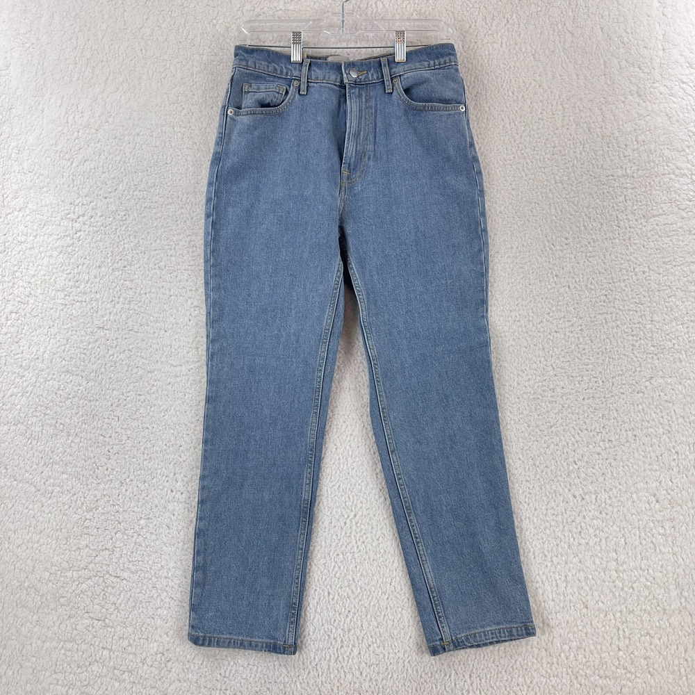 Everlane Blue The Original Cheeky Jean Womens Crop Organic Cotton Size 28